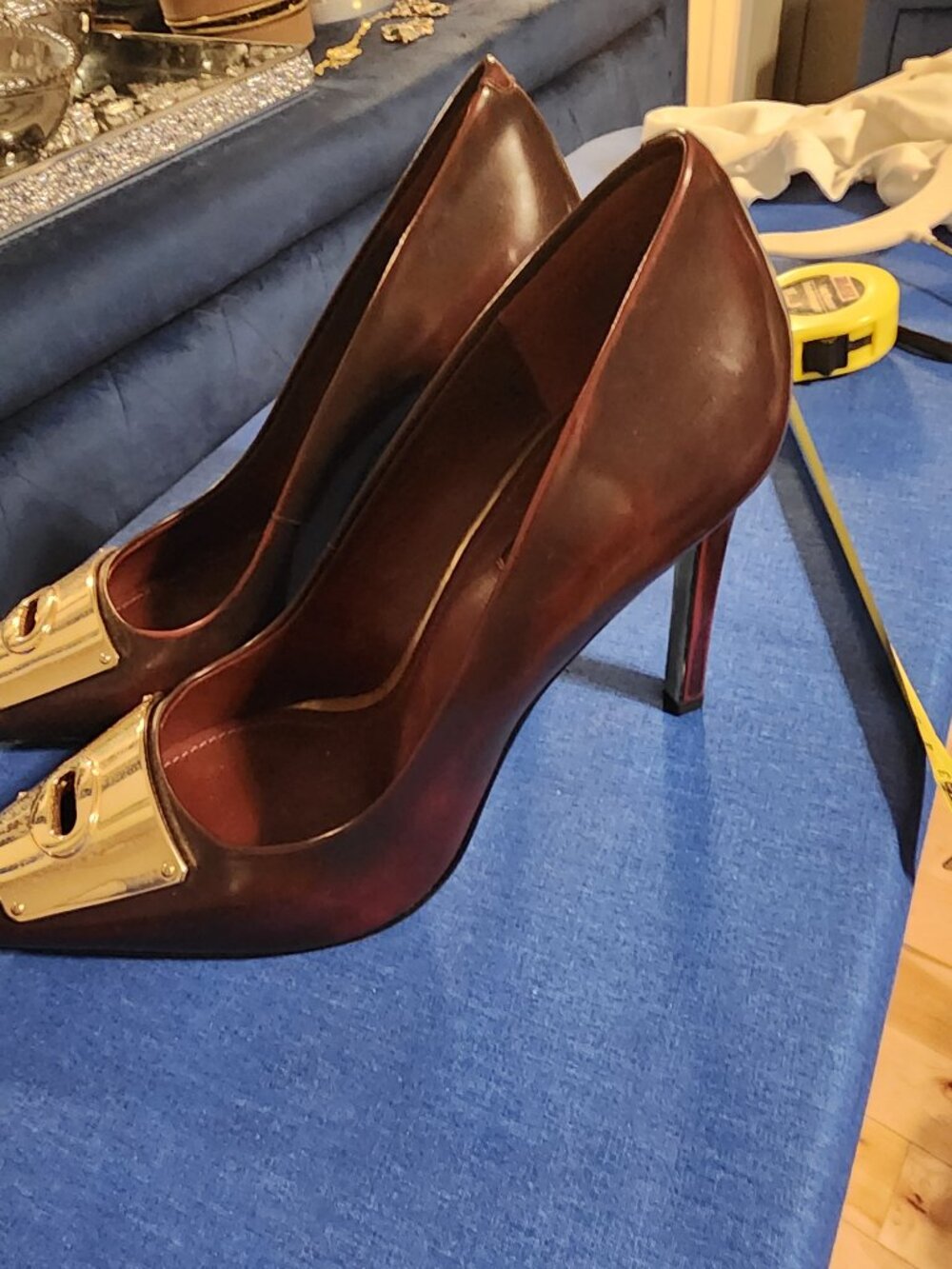 Authentic Coach Leather Pumps size 10 - Picture 3 of 6